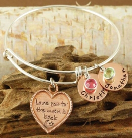 Hand stamped jewelry